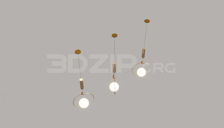 6441. Free 3D Ceiling Light Model Download (1)
