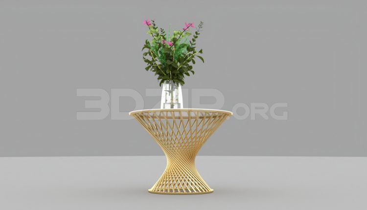 6491. Free 3D Flower Model Download
