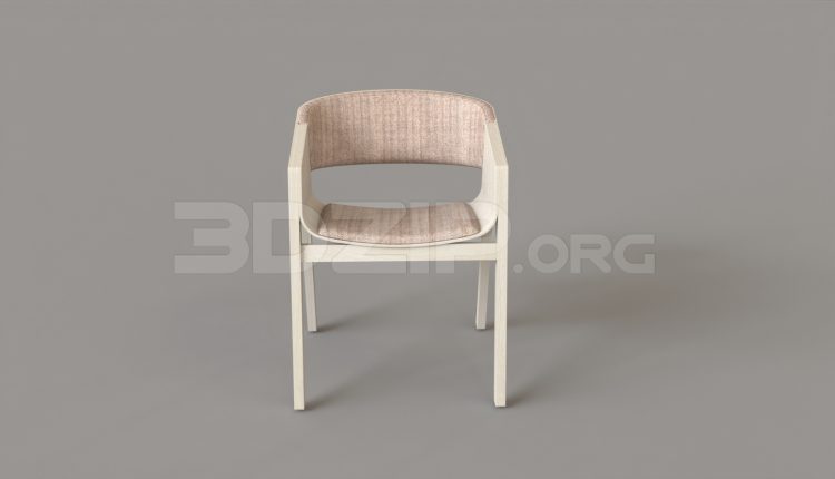 6523. Free 3D Armchair Model Download