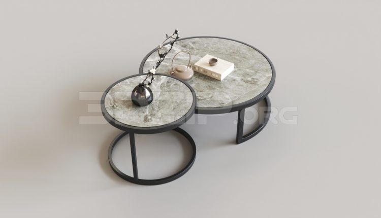 6536. Free 3D Dining Table And Chair Model Download