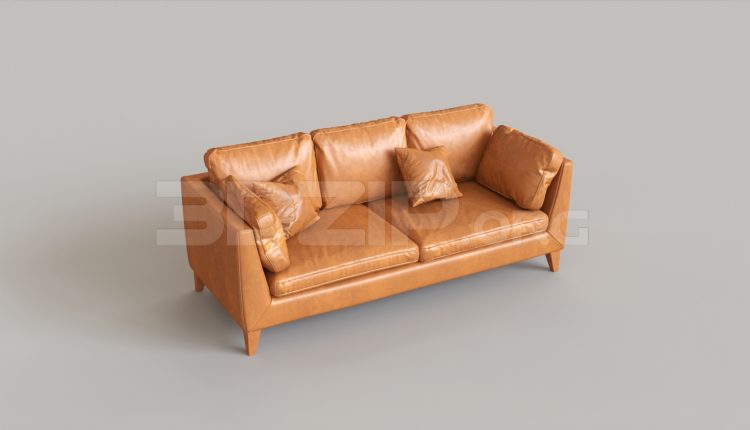 6584. Free 3Ds Max Sofa Model Download