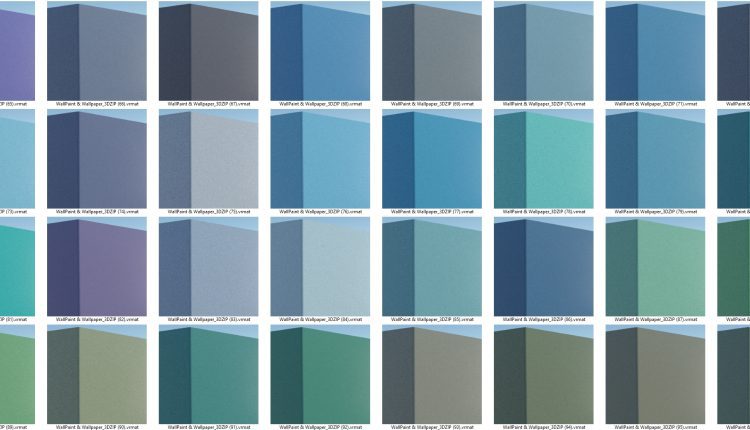 11425. Vray Materials WallPaint & Wallpaper Free Download