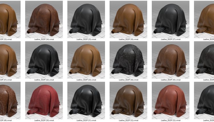 11428. Vray Materials Leather Free Download