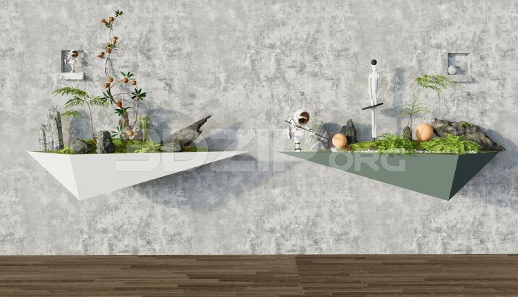 11445. Free 3Ds Max Landscape Stone Models Download