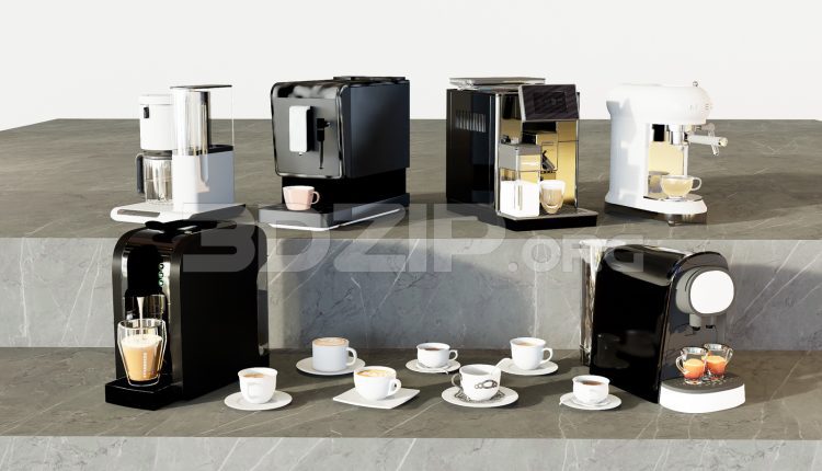 11448. Free 3Ds Max Coffee maker, beverage equipment Models Download (2)