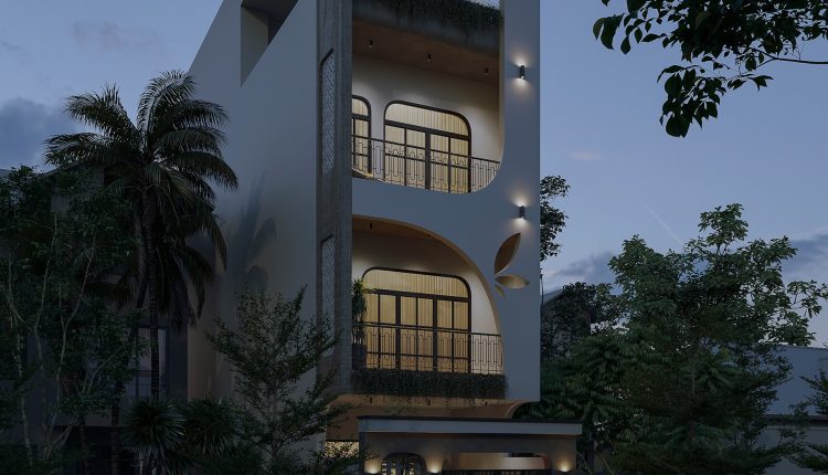 13476. 3Ds Max House Exterior Model Download By Tuan Ca