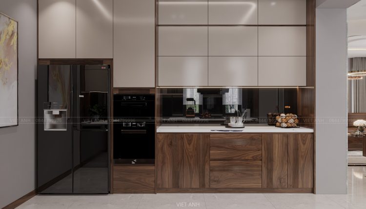 13482. 3Ds Max Interior Living Room – Kitchen Model For Free Download by Nguyen Viet Anh
