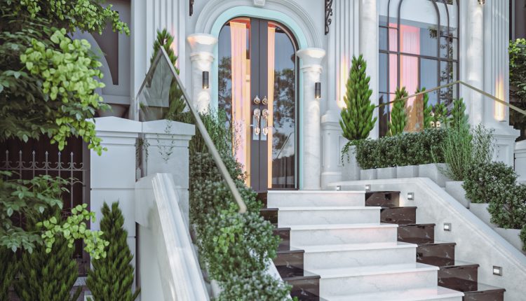 13486. 3Ds Max Neoclassical Hotel Exterior Model Download By Kts Nhat Minh