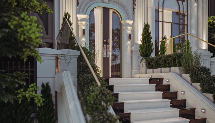 13486. 3Ds Max Neoclassical Hotel Exterior Model Download By Kts Nhat Minh