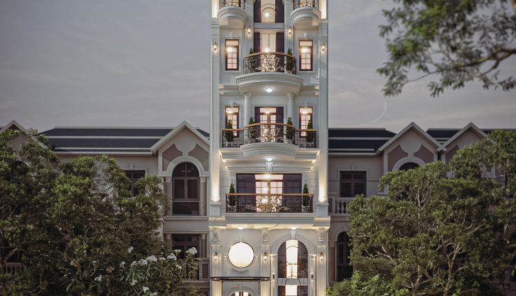 13486. 3Ds Max Neoclassical Hotel Exterior Model Download By Kts Nhat Minh