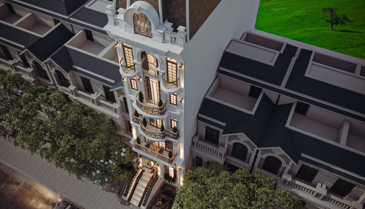 13486. 3Ds Max Neoclassical Hotel Exterior Model Download By Kts Nhat Minh