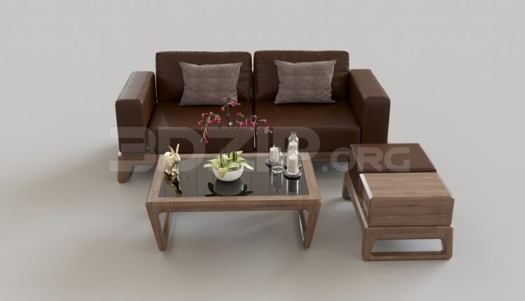 6632. Free 3Ds Max Sofa Model Download