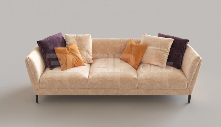 6659. Free 3Ds Max Sofa Model Download
