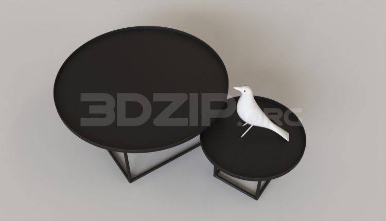 6662. Free 3Ds Max Table Model Download