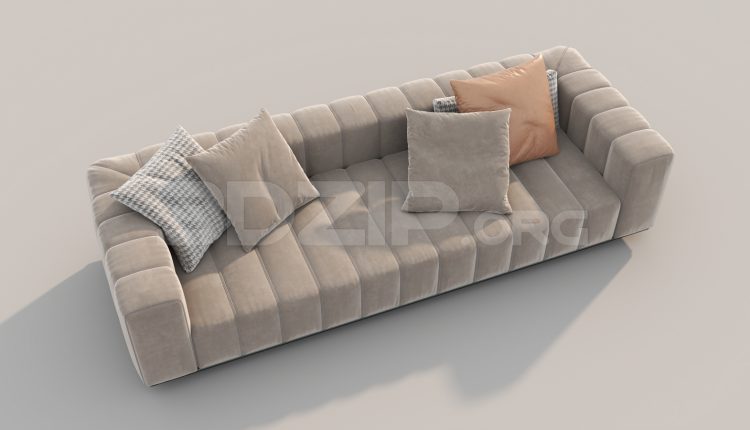 6708. Free 3Ds Max Sofa Model Download