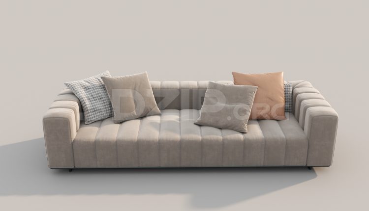 6708. Free 3Ds Max Sofa Model Download