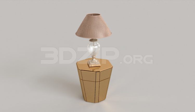6802. Free 3Ds Max Floor Lamp Model Download