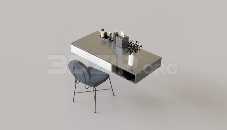 6807. Free 3Ds Max Desks Model Download