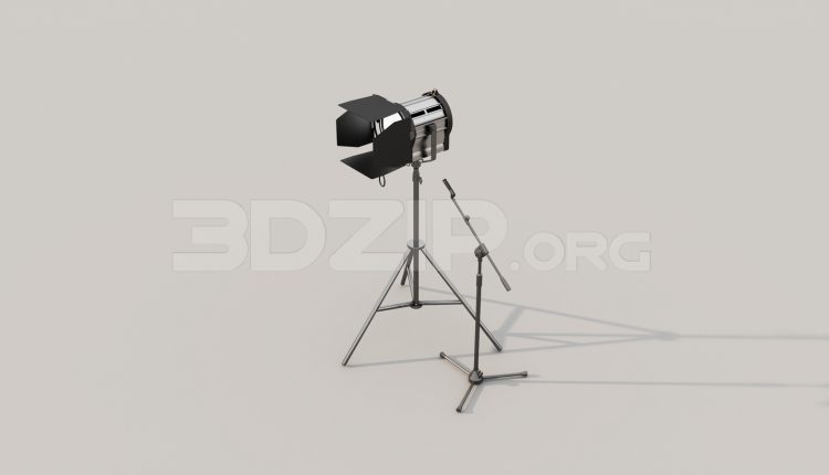 6817. Free 3Ds Max Studio Lighting Model Download