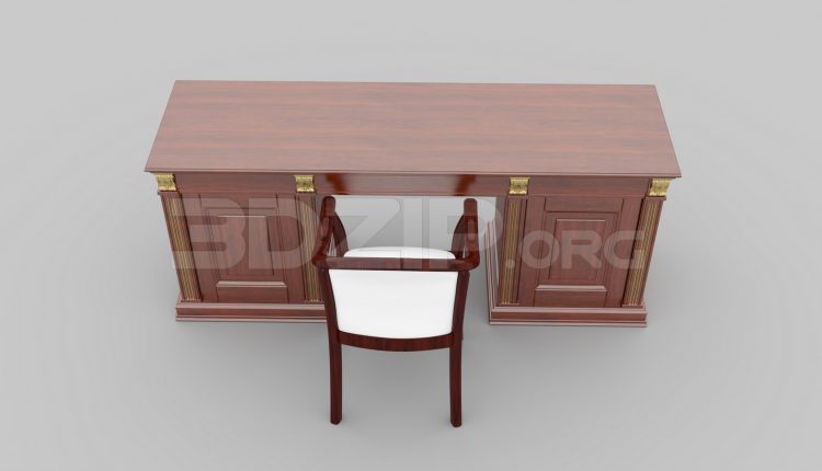 6844. Free 3Ds Max Table Work Model Download