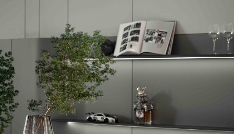 13497. 3Ds Max Living Room – Kitchen Interior Model Download by Do Vu Long