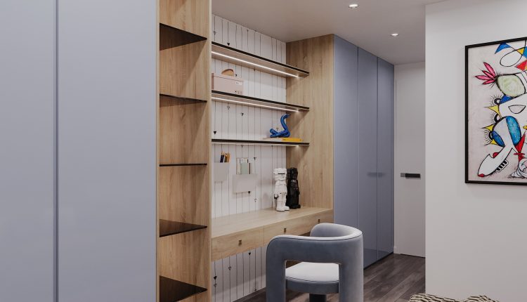 13501. 3Ds Max Boy Bedroom Interior Model Download by Nguyen Tien Dai