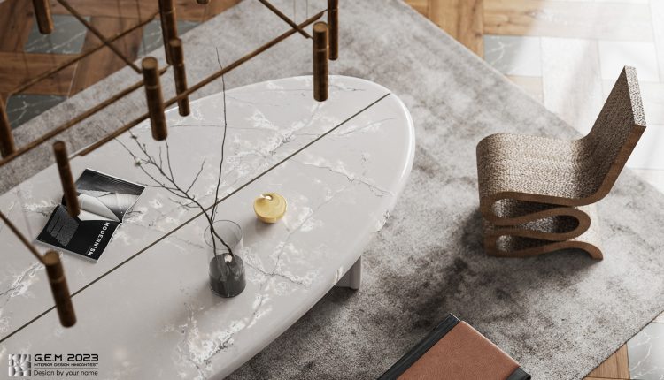 13504. 3Ds Max Living Room – Kitchen Interior Model Download by Xuan Dieu (3)