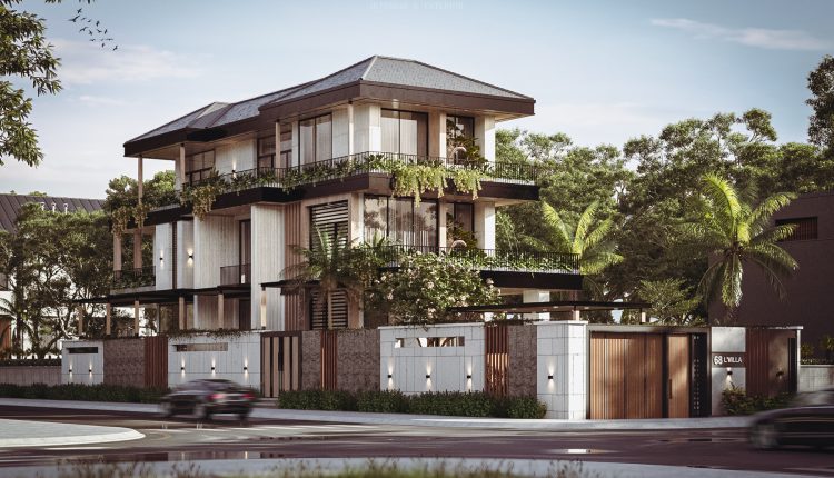 13505. Free 3Ds Max Villa Exterior Model Download by Kts Nhat Minh