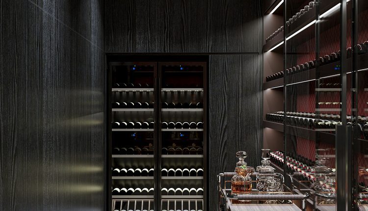 13513. Download Free 3Ds Max Wine room Interior Model By Hoang Trinh