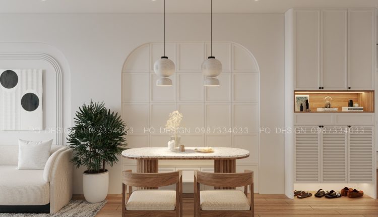 13517. 3Ds Max Living Room – Kitchen Interior Model Download by Pham Minh Quang