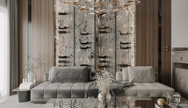 13524. 3Ds Max Living Room Interior Model Download by Nguyen Hung