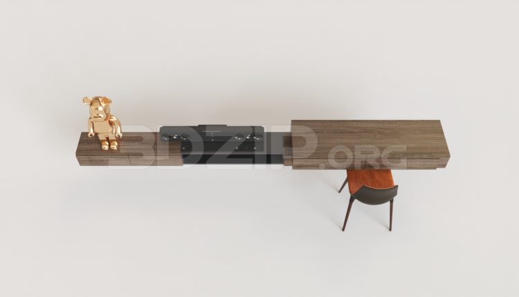 6909. Free 3Ds Max TV Cabinet Model Download