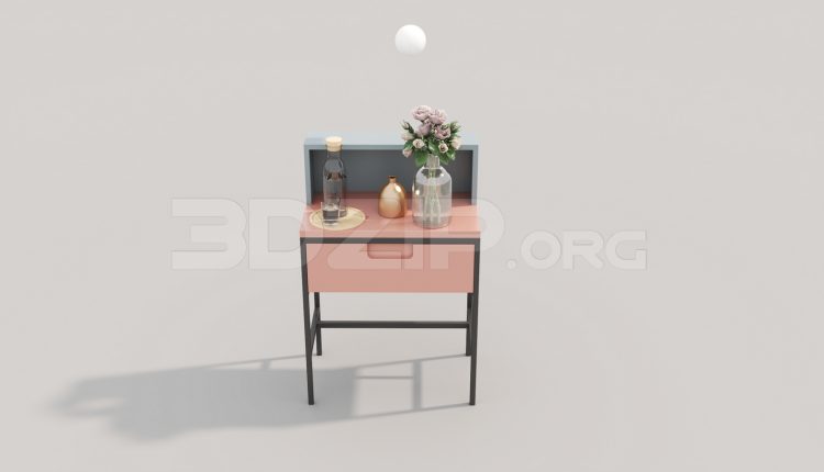 6913. Free 3Ds Max Decorative Set Model Download