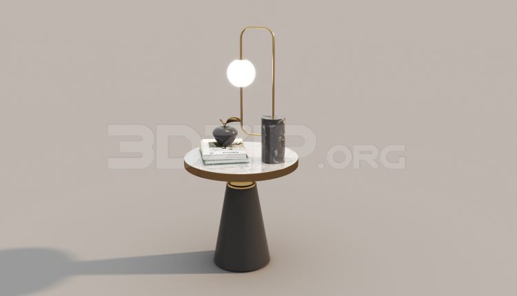 6937. Free 3Ds Max Decorative Set Model Download