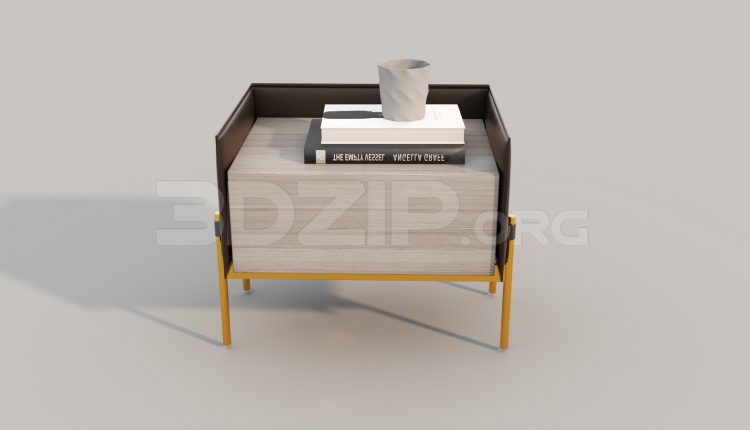 6939. Free 3Ds Max Decorative Set Model Download