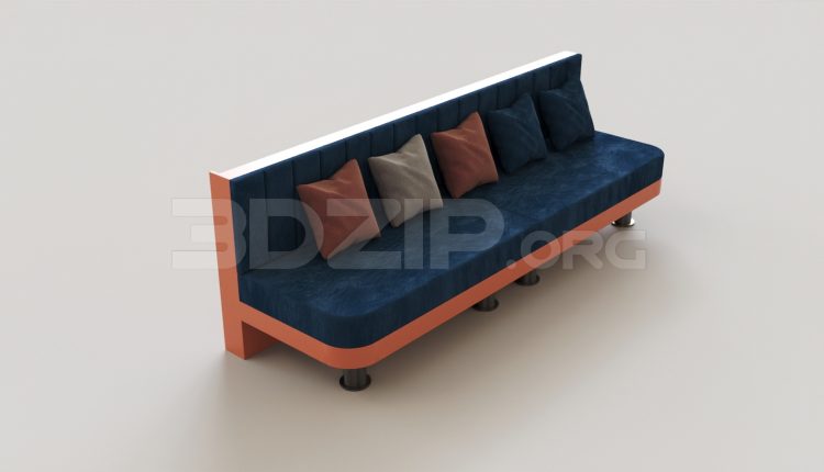 6942. Free 3Ds Max Sofa Model Download