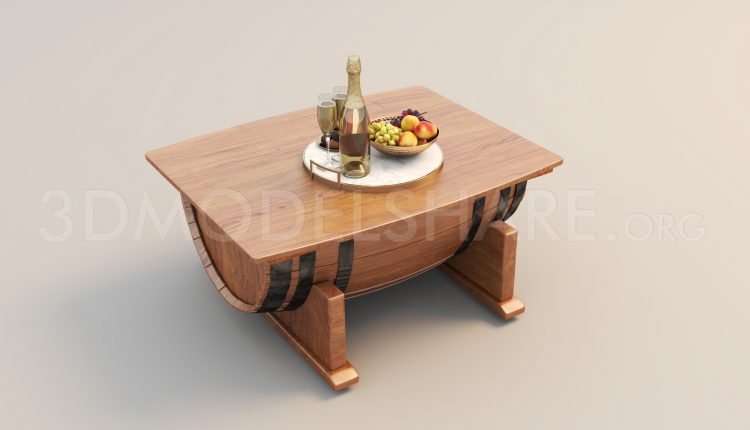 6946. Free 3Ds Max Table Model Download