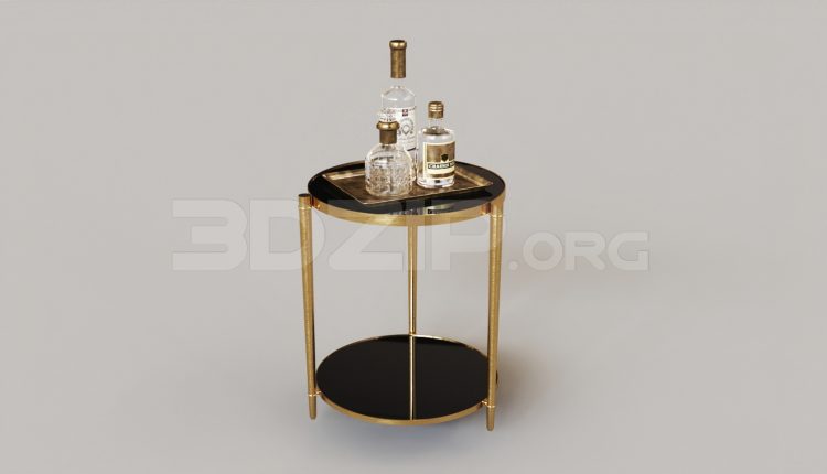 6963. Free 3Ds Max Decorative Set Model Download