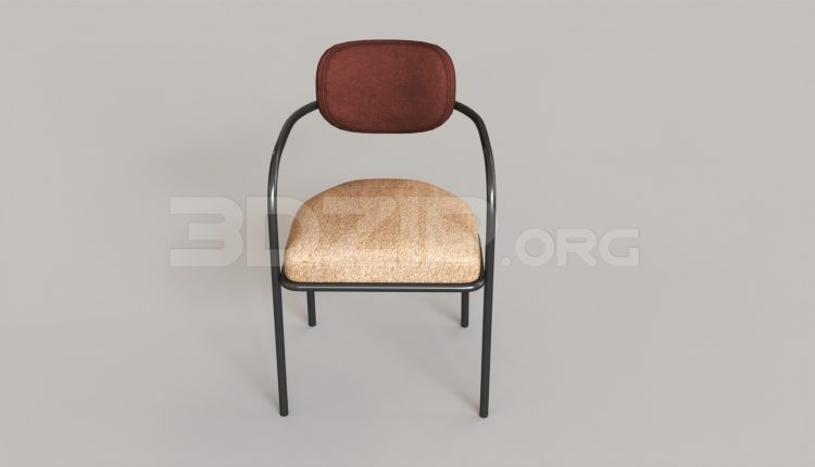 6990. Free 3Ds Max Armchair Model Download (2)