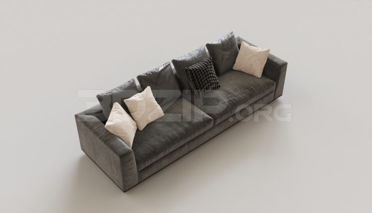7075. Free 3Ds Max Sofa Model Download
