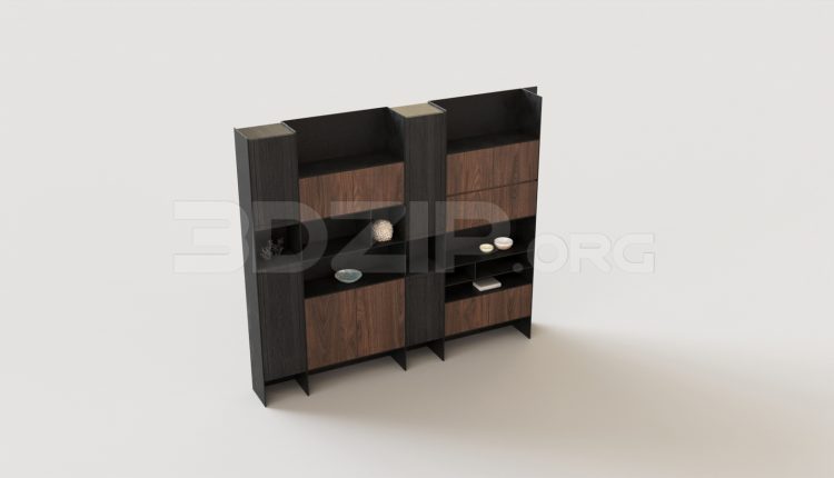 7088. Free 3Ds Max Wardrobe Model Download