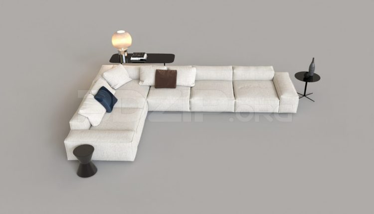 7120. Free 3Ds Max Sofa Model Download