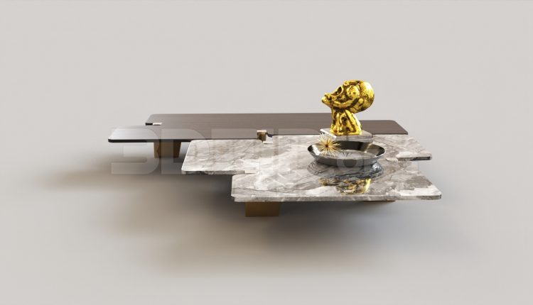 7125. Free 3Ds Max Dining Table And Chair Model Download