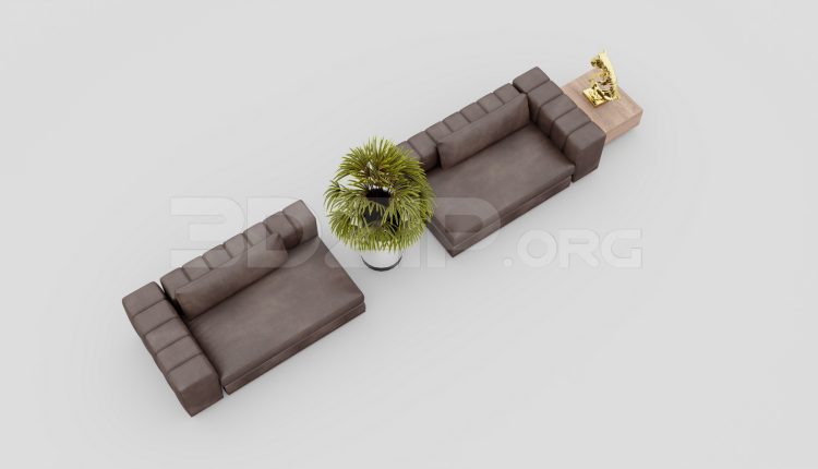 7169. Free 3Ds Max Sofa Model Download