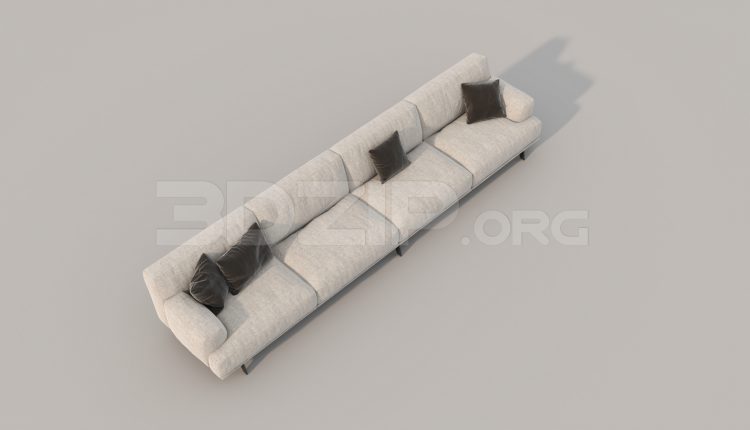 7176. Free 3Ds Max Sofa Model Download