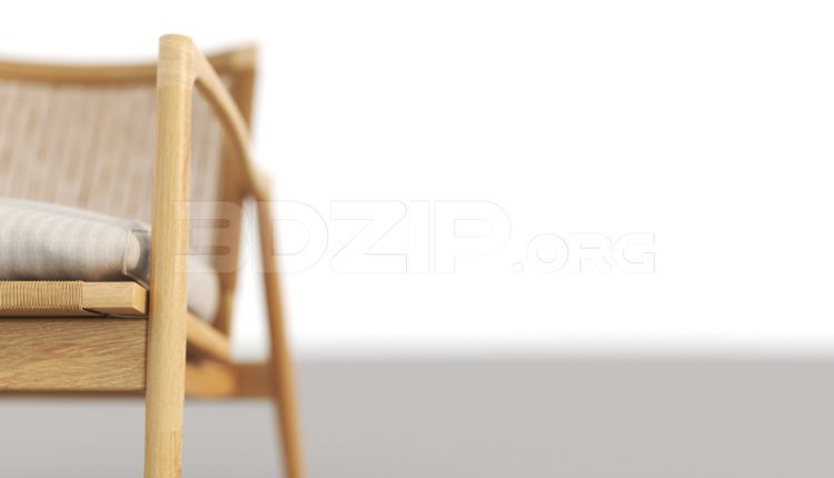 7253. Free 3Ds Max Armchair Model Download