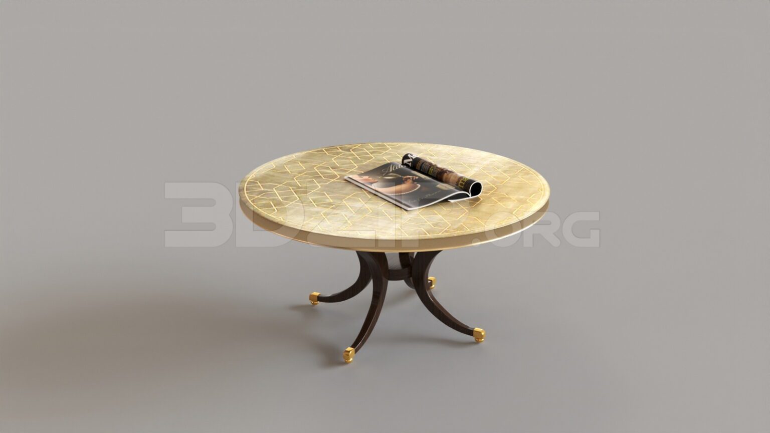 7287. Free 3Ds Max Table Model Download