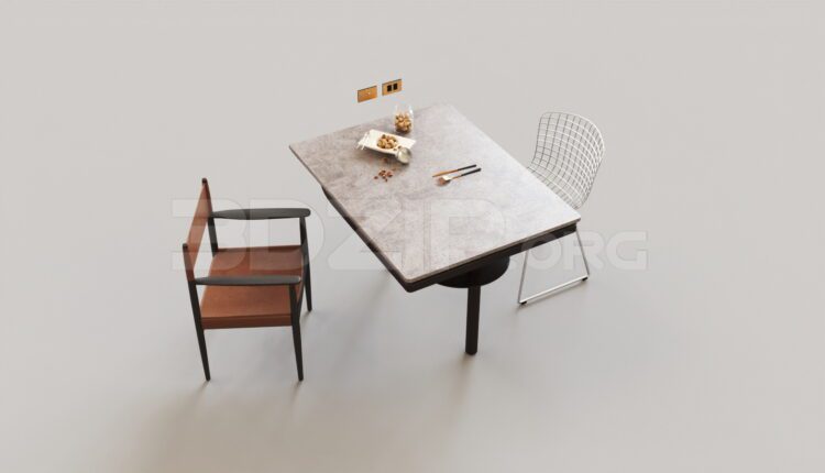 7324. Free 3Ds Max Table Work Model Download