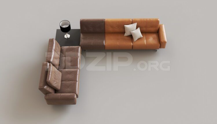 7342. Free 3Ds Max Sofa Model Download