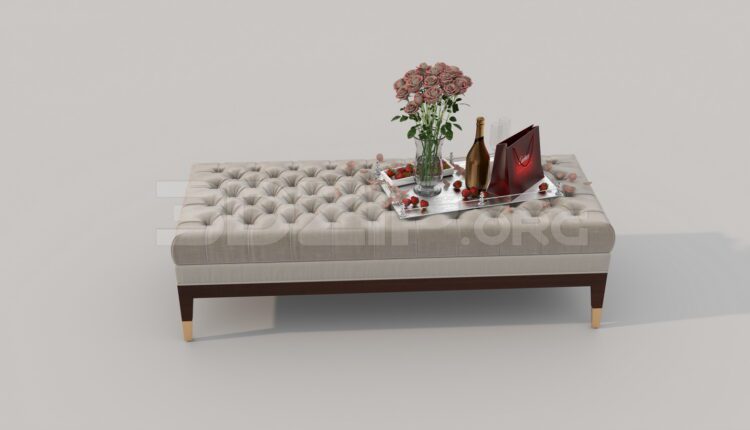 7416. Free 3Ds Max Bench Model Download